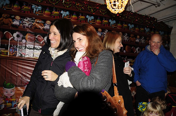 Inside Father Christmas Grotto